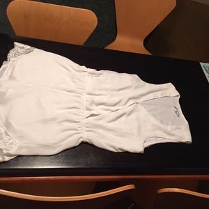 Cupcakes and Cashmere White Jumpsuit, Size Small